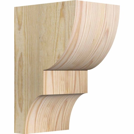 Ekena Millwork Ridgewood Rough Sawn Corbel, Douglas Fir, 6"W x 8"D x 12"H COR06X08X12RID00RDF